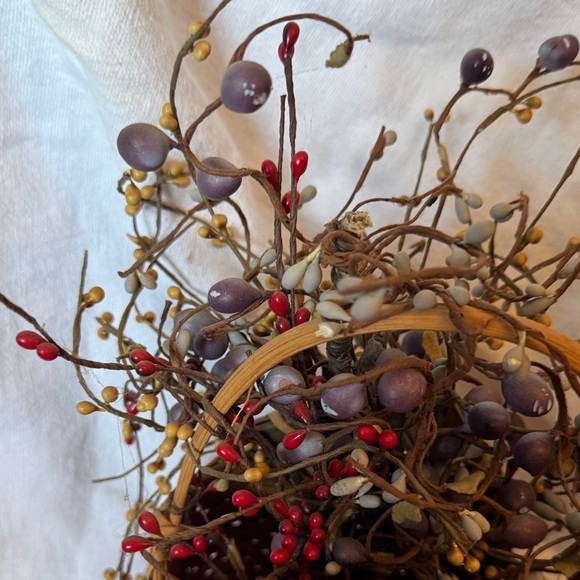 Wicker Basket with Decorative Accents - Picture 2 of 8